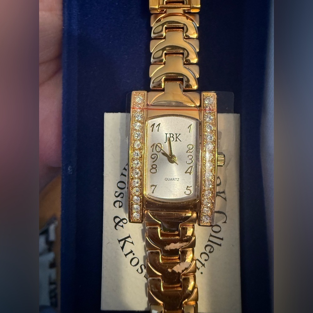 JBK Gold-Tone Bracelet Watch – New in Box